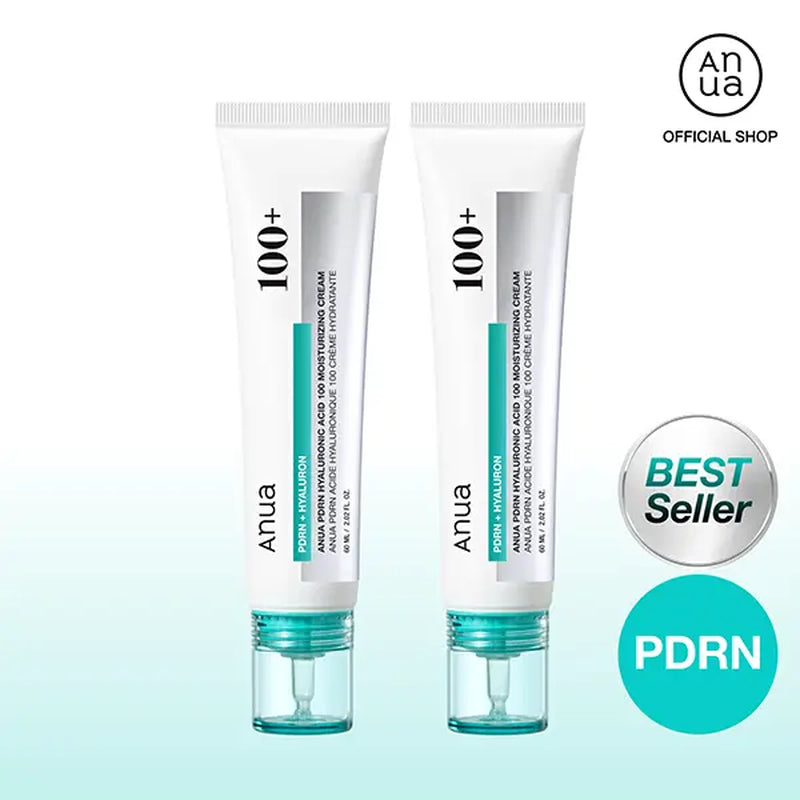 [Anua Official Shop] PDRN Hyaluronic Acid 100 Moisturizing Cream (60Ml) | Moisturizer, Hydrating, Glow, Korean Glass Skin, Korean Skincare, Collagen, Lightweight