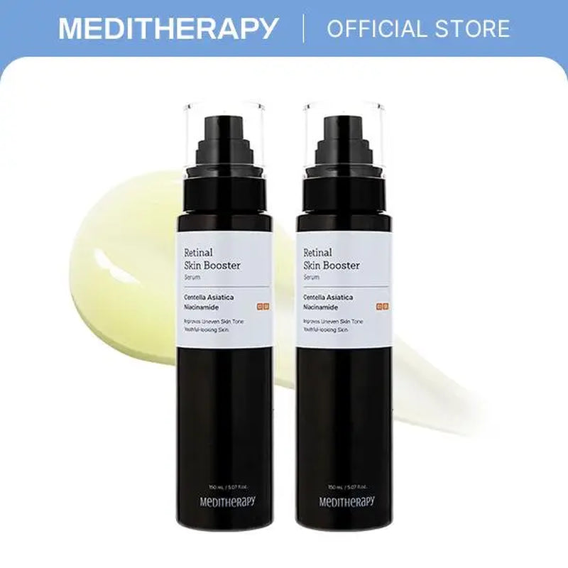 Glow-Tox Retinal Serum 150Ml | 3X Larger Bottle for Face & Body – Even Tone, Pores, Dark Spots – Gentle, Non-Irritating, Vegan | MEDITHERAPY
