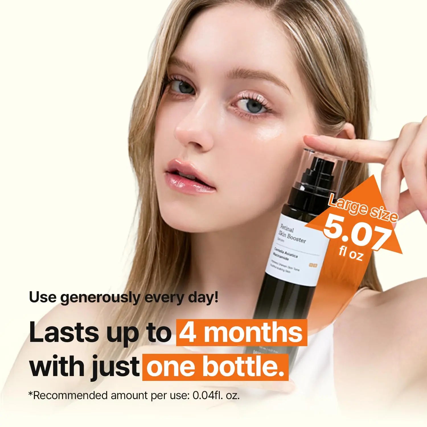 Glow-Tox Retinal Serum 150Ml | 3X Larger Bottle for Face & Body – Even Tone, Pores, Dark Spots – Gentle, Non-Irritating, Vegan | MEDITHERAPY