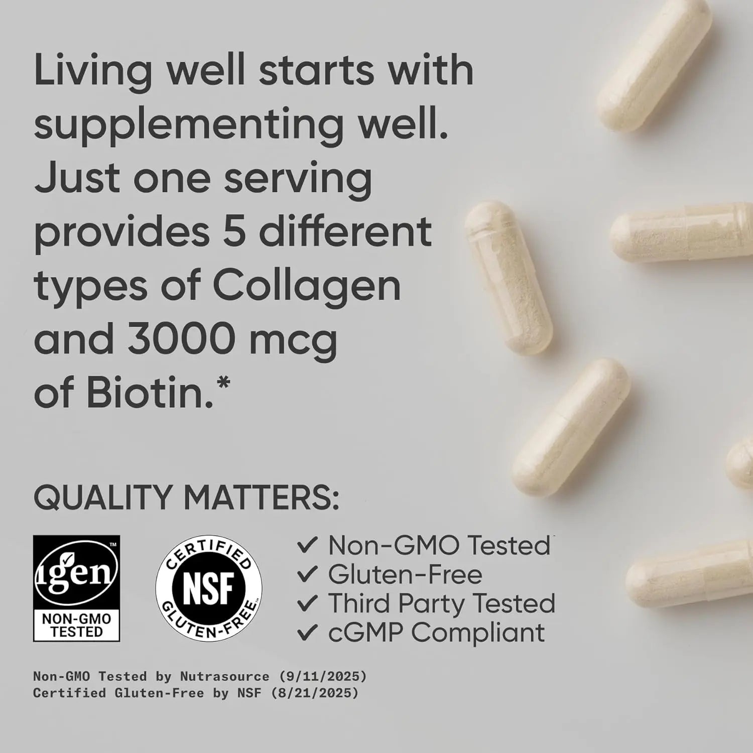NEW Skin & Joint Bundle - Featuring Multi Collagen Peptides W/Biotin + Omega-3 Krill Oil