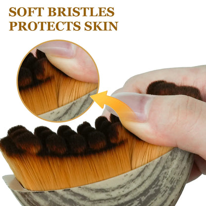 Cotsoco Lymphatic Contour Face Brush for Jawline & Chin Sculpting, Dry Brushing Massager for Lymphatic Drainage & Facial Fatigue Relief, Ergonomically Designed to Fit the Skin Precisely, Gift for Women, Valentine'S Day Gift
