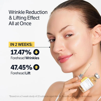 [Sungboon] Silk Lifting Peptide Ampoule | Wrinkle Care | Face-Lift at Home Serum with Peptides & Deep Collagen | Plumping, Smooth, anti Aging Korean Skincare (30Ml)