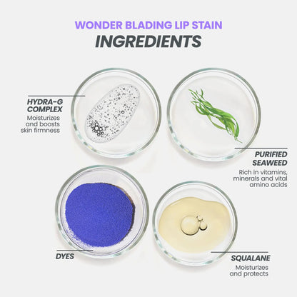 Wonderskin Perfect Lip Duo - Lip Stain & Lipliner, Waterproof, Nourishing, Vegan, Cruelty-Free, Long-Lasting, Flawless Makeup
