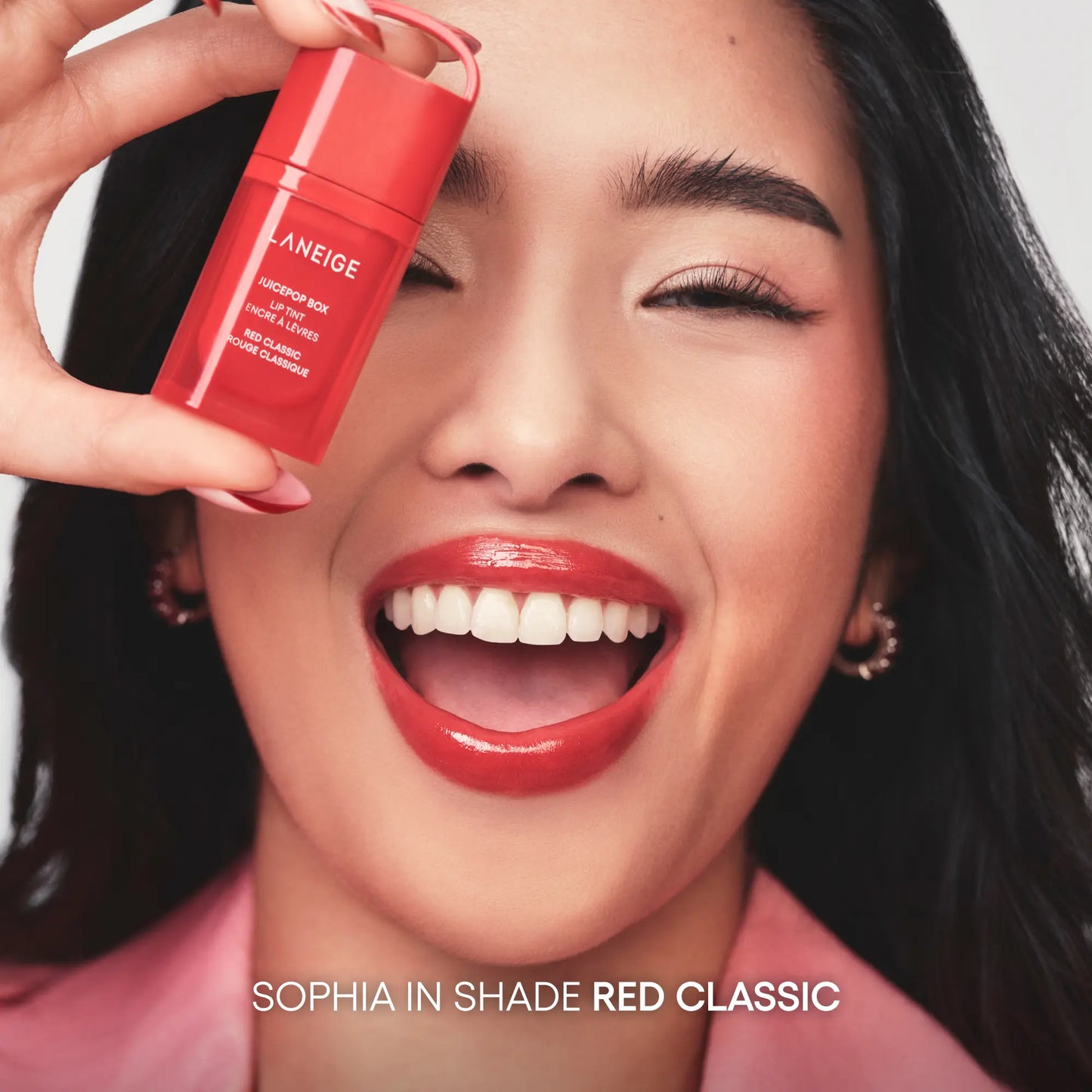 Laneige Juicepop Box Lip Tint, Hydrating Lightweight, Buildable Color
