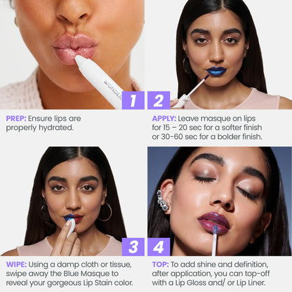 Wonderskin Perfect Lip Duo - Lip Stain & Lipliner, Waterproof, Nourishing, Vegan, Cruelty-Free, Long-Lasting, Flawless Makeup