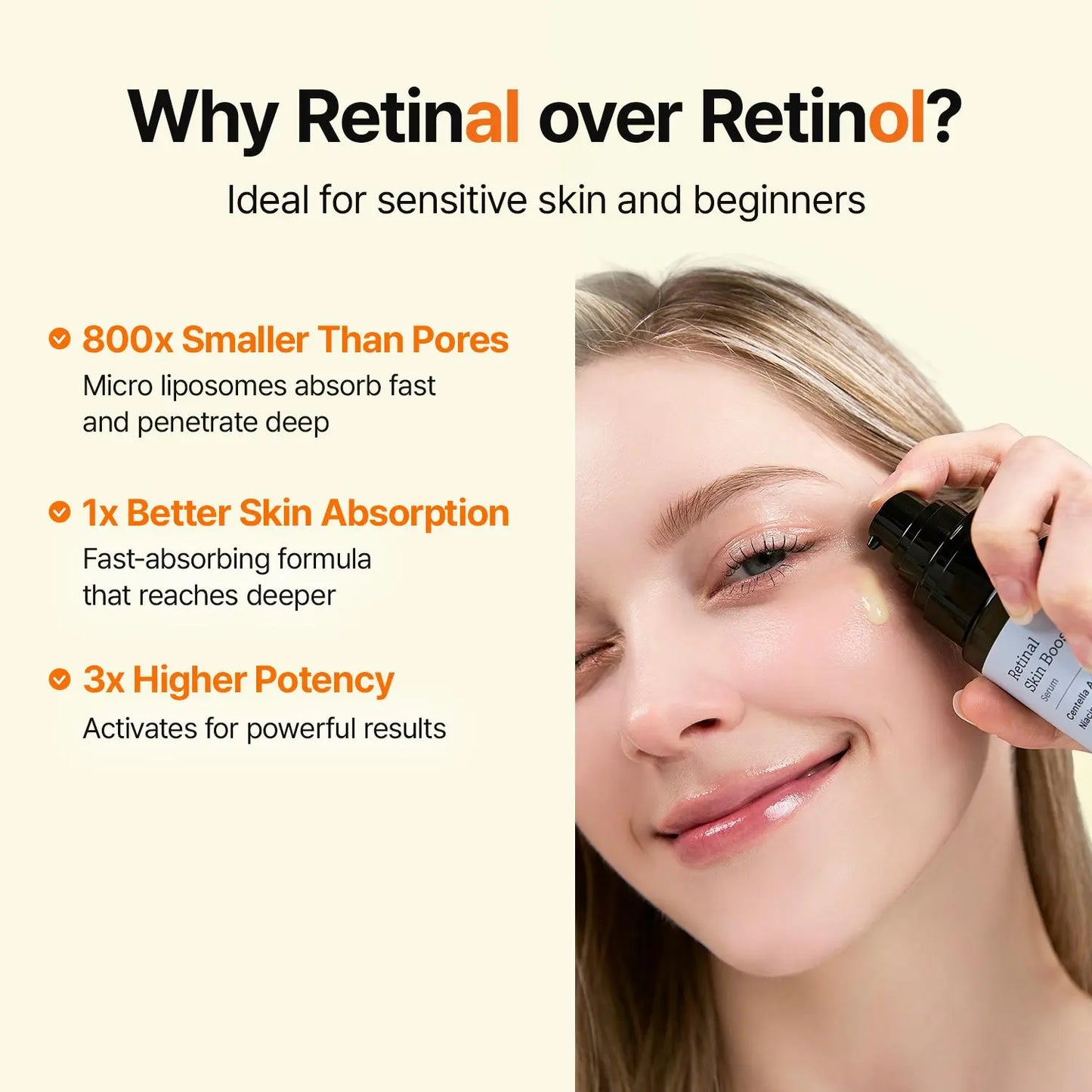 Glow-Tox Retinal Serum 150Ml | 3X Larger Bottle for Face & Body – Even Tone, Pores, Dark Spots – Gentle, Non-Irritating, Vegan | MEDITHERAPY